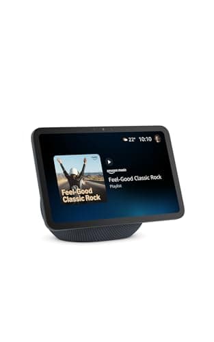 Amazon Echo Show 8 (nouvelle génération) : écran HD 8,7" aux couleurs éclatantes et son spatial (graphite), avec accès anticipé à Alexa+