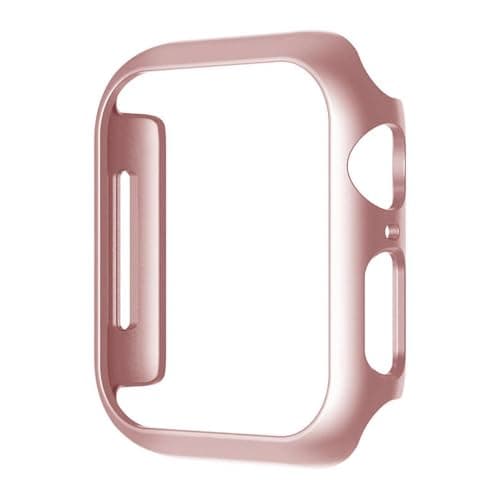 Anybase Coque Rigide en Polycarbonate pour Apple Watch 40 mm (série 4/5/6/7) - Coque de Protection Ultra Fine - Dos Ouvert - Protection Transparente - Or Rose