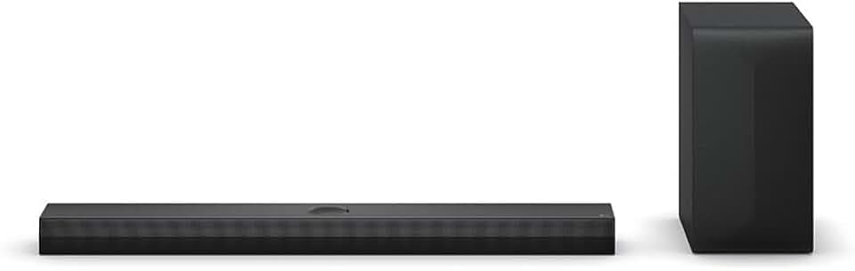 LG S70TY - Barre de Son Intelligente, 400 W, 3.1.1 canaux, Son Surround Dolby Atmos et DTS, Large connectivité, Bluetooth, USB, entrée Optique, Noir
