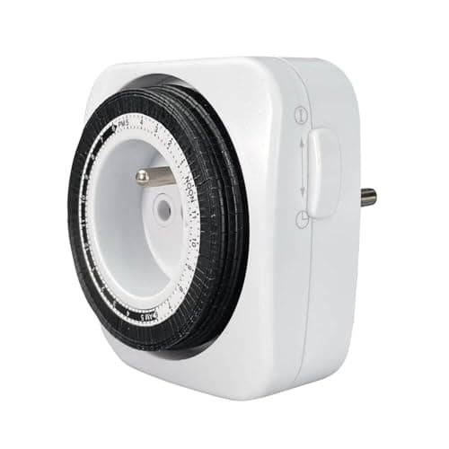 TIBELEC Programmateur Tempo pour Appareils Electriques 48 Programmes pour Aquariophilies - Blanc 562220
