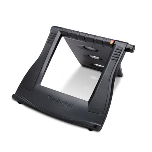 KENSINGTON Smart Fit Easy Riser EQ - Support pour Ordinateur Portable Refroidissant, Design Léger, Réglable, Repliable & Antidérapant, Rehausseur pour PC 12 à 17", 50% de Matériaux Recyclés (K52805EU)