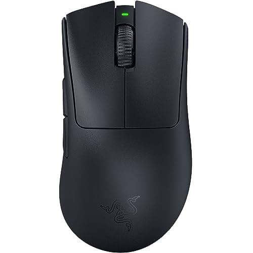 Razer DeathAdder V3 Pro - Souris Esports Ergonomique Sans Fil Légère (Design léger 63g, Capteur Optique Focus Pro 30K, Commutateurs de Souris Gen-3, Sans Fil HyperSpeed) Noir