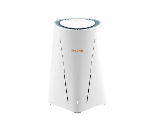 Routeur D-Link G536 WiFi 7 5G avec Emplacement SIM, antennes externes (Double SMA), BE3600, 5G Jusqu’à 4,67 Gbit/s, Deux Ports 2,5 Gigabit, basculement WAN Auto, Compatible Mesh