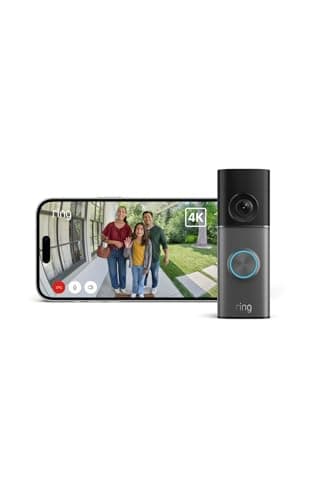 Sonnette vidéo Pro filaire (Wired Video Doorbell Pro, nouvelle génération) | Installation filaire | Sonnette vidéo | Retinal 4K, Zoom 10x | Essai gratuit de 30 jours de l'abonnement Ring