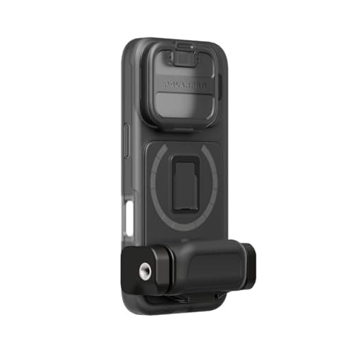 PolarPro - LiteChaser iPhone 16 Pro - ProCase - Compatible avec Les filtres et adaptateurs LiteChaser 15 - Noir