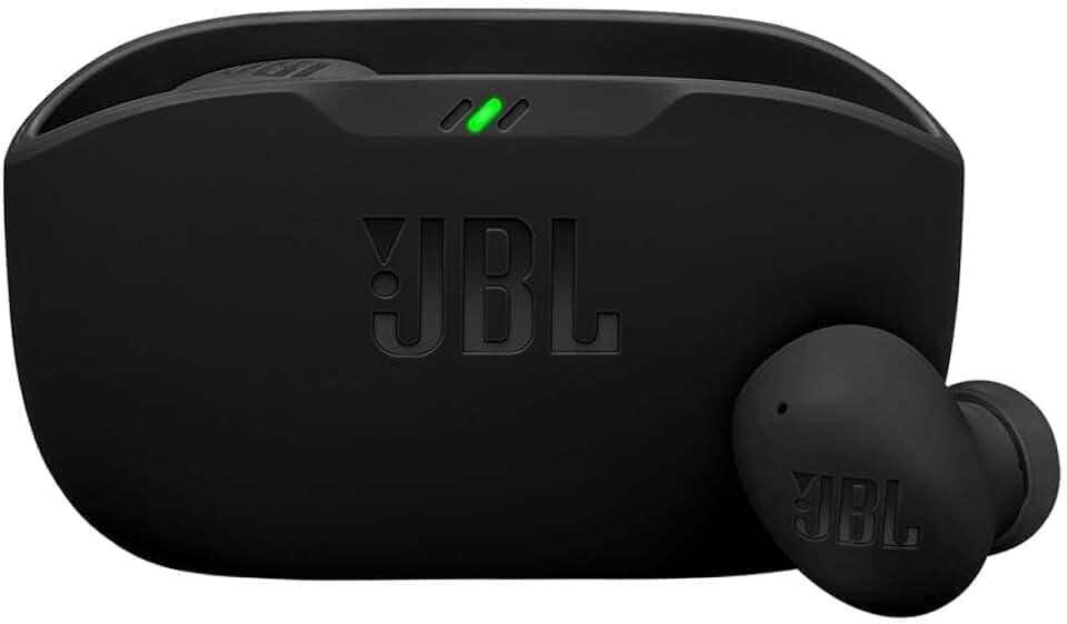 JBL Wave Buds 2, Écouteurs sans Fil avec Réduction de Bruit, Noir | Bluetooth 5.3, 40 heures d'autonomie, Son Pure Bass de JBL, Technologie Smart Ambient, Étanchéité IP54, Connexion Multipoint