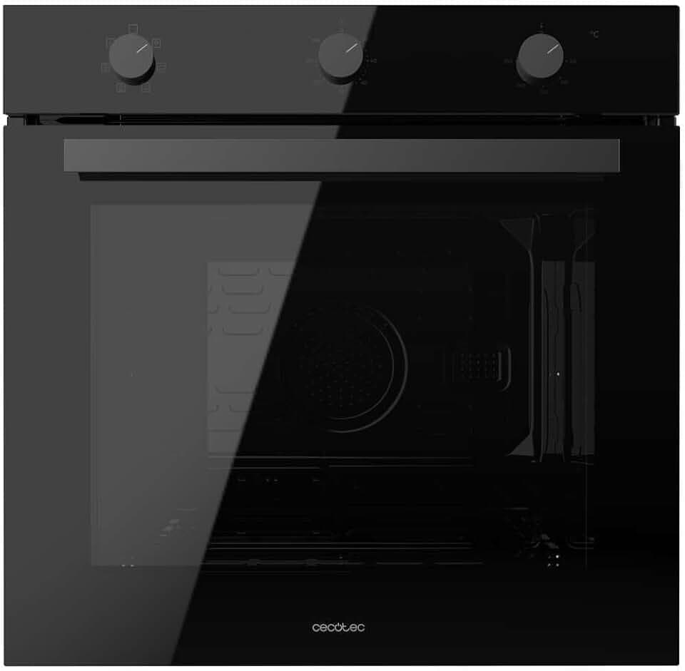 Cecotec Four intégrable multifonctions Bolero Hexa M236000 Glass Black Time A.Four multifonctions Capacité de 70 L, 6 fonctions, classe A, 2800 W