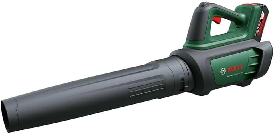 Bosch Souffleur de Feuilles sans Fil - AdvancedLeafBlower 36V-750 | 1 batterie 2,0 Ah 36 V, pour les feuilles tenaces qui collent au sol et les grandes surfaces, 2,8 kg