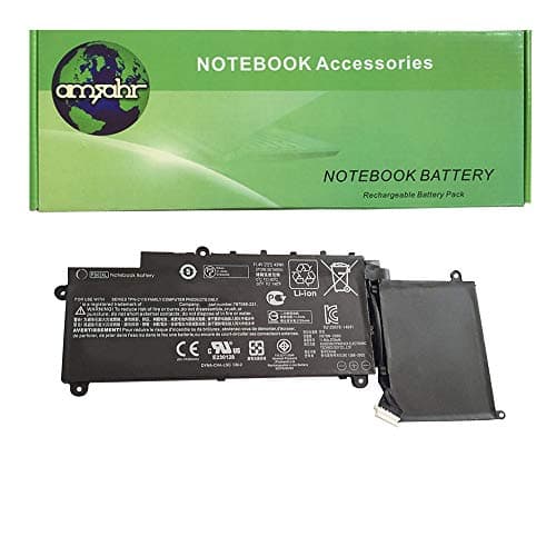 amsahr 787520-05 Ersatz Batterie für HP 787520-005, X360 310 G1, (11.4V, 3780mAh) Umfassen Mini Optische Maus schwarz