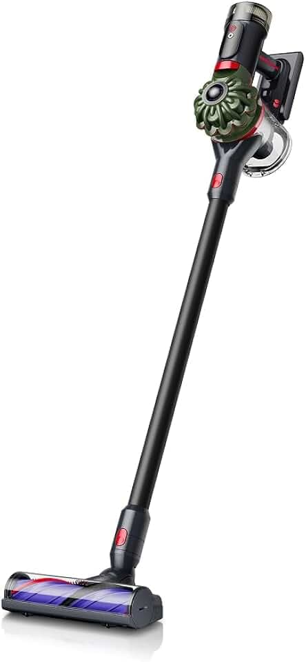 Dyson V8 Cyclone Aspirateur Balai sans Fil – 150 AW, 60 Min d’autonomie, Brosse Motorbar Auto-démêlante, Accessoires Combines