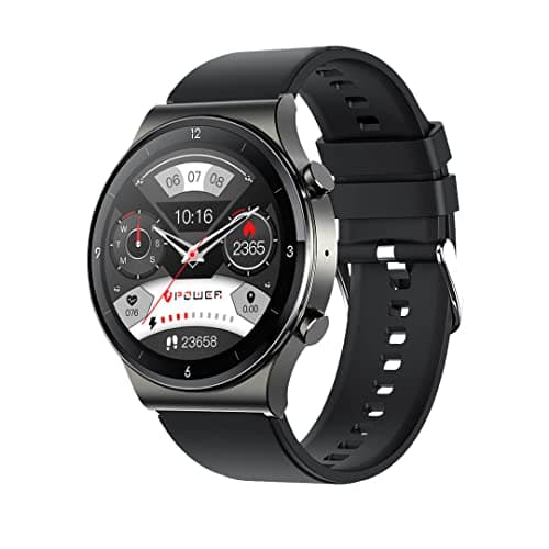 Abyx Montre Connectee Spark 2 - Appels Depuis la Montre - Stockage Musique Integre - Ip67 - Noir