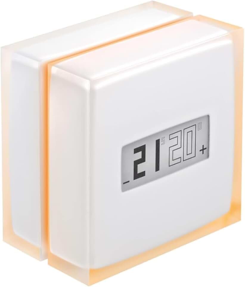 Netatmo NTH-PRO Thermostat Intelligent pour rendre le chauffage connecté compatible chaudières et pompe à chaleur