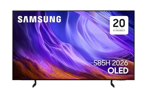 Samsung Smart TV 65 Pouces S85H, OLED 4K, Téléviseur Gaming 120Hz avec AI Upscaling, OLED HDR, Vision AI Companion, Object Tracking Sound Lite, Alexa Intégré [2026]