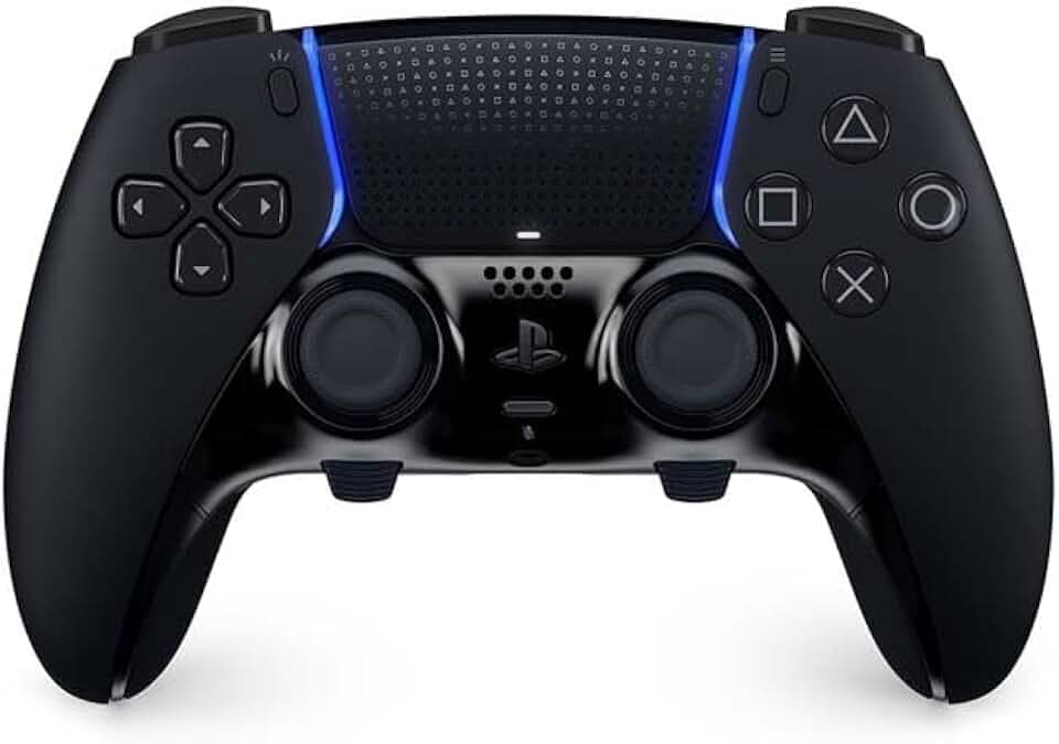 Playstation Sony, Manette 5 DualSense Edge, Sans Fil, Touches Arrière & Joysticks Interchangeables, Gâchettes Réglables, Profils Personnalisables, Compatible PS5/PC, Couleur : Noire