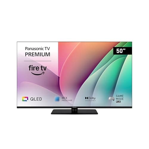 Panasonic Premium TV-50W80AEZC, 50 Pouces 4K Ultra HD QLED Smart TV Fire TV