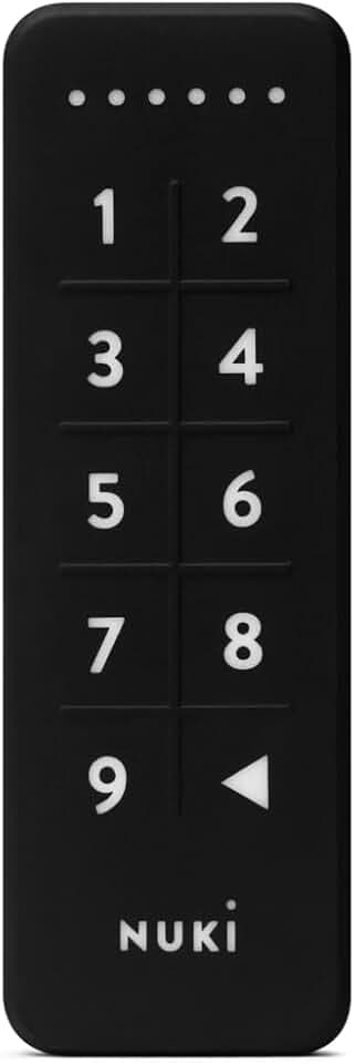 Nuki Keypad, Serrure de porte avec digicode, serrure porte, Bluetooth, Accès par un code à 6 chiffres, l’extension de Nuki Smart Lock, Smart Home