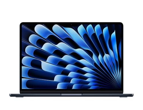 Apple MacBook Air 2025, M4 Chip avec 10CPU & 10GPU (13-Pouces, 16GB Mémoire Unifiée, 512GB Stockage) (AZERTY Français) Minuit (Reconditionné)