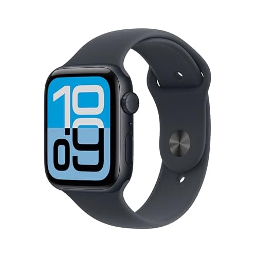 Apple Watch SE 3 [GPS 44 mm] Montre connectée avec boîtier Minuit et Bracelet Sport Minuit. Moniteur activité/Sommeil/fréquence Cardiaque, écran Toujours activé