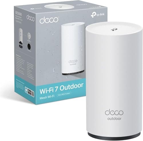 TP-Link Deco Mesh WiFi 7 Extérieur, jusqu’à 3,6 Gbit/s, Deco BE25-Outdoor