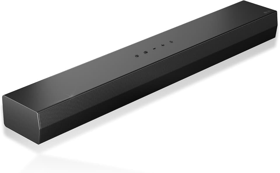 LG Soundbar S20A 2.0 Kan?le 50 W RMS Schwarz Bluetooth 5.3 HDMI ARC (S20A.CEUSLLK)