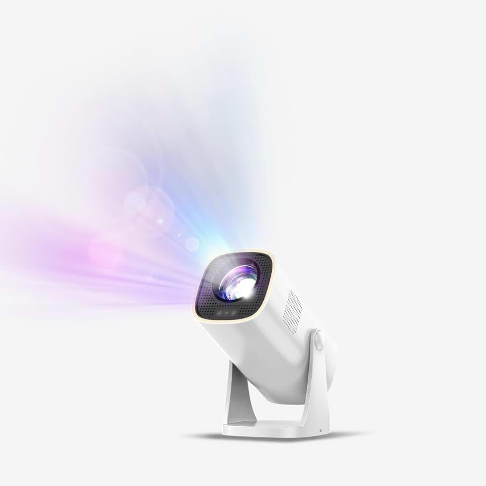 Philips, Neopix 244, Vidéoprojecteur Home cinéma, Full HD 1920 x 1080p, 250 Lumens Ainsi, Source Lumineuse LED, Son Stéréo 2x3 Watts, Gris