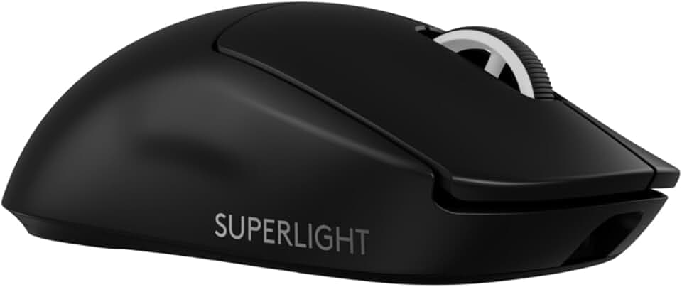 Logitech G PRO X SUPERLIGHT 2 SE, souris gaming sans fil, souris Pro-Grade 60 g avec 5 boutons programmables, capteur 44 000 DPI, taux de rapport 8 kHz, recharge USB-C pour PC/Mac - Noir