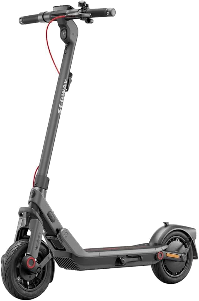 Segway E3 Pro E, Trottinette électrique, Vitesse maximale de 25 km/h, Autonomie de 55 km, Double système de freinage