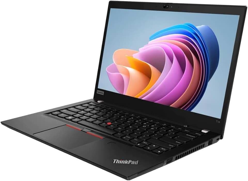 Lenovo ThinkPad T14 Gen 1 14" 1920 x 1080 Full HD Intel Core i5 10310U 256 Go SSD Disque dur 16 Go Mémoire Windows 11 Pro Webcam Ordinateur portable (reconditionné)