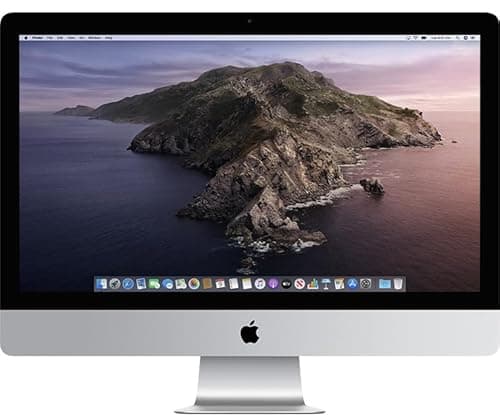 Apple iMac 2020 avec processeur Intel Core i9 à 3.6 GHz (27 Pouces, 16 Go de RAM, 512Go SSD Stockage) Argent (Reconditionné)