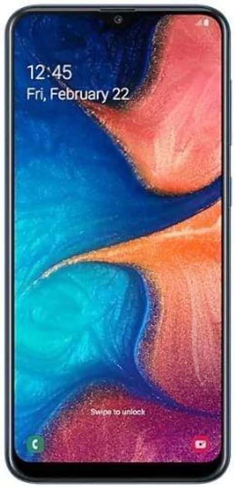 Samsung Galaxy A20e Dual SIM 32GB 3GB RAM SM-A202F/DS Blue (Reconditionné)