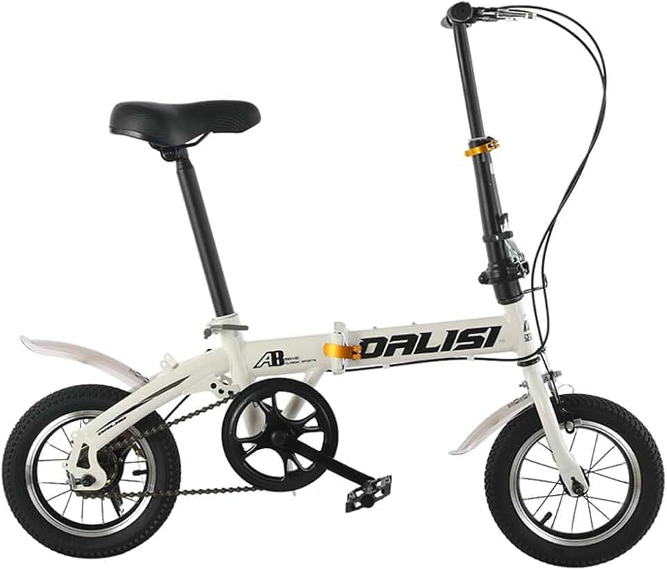 Vélo Pliant Adulte 14/16 Pouces, Vélo Pliant Ville Vitesse Variable, Vélo Pliant Portable Léger pour Étudiants Et Navetteurs Urbains B,14