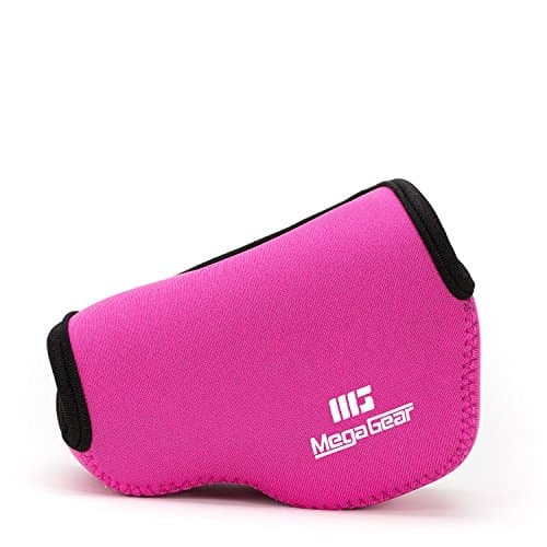 MegaGear Ultraléger Camera Case néoprène Marterial pour Fujifilm X30 Compact Camera (Rose)