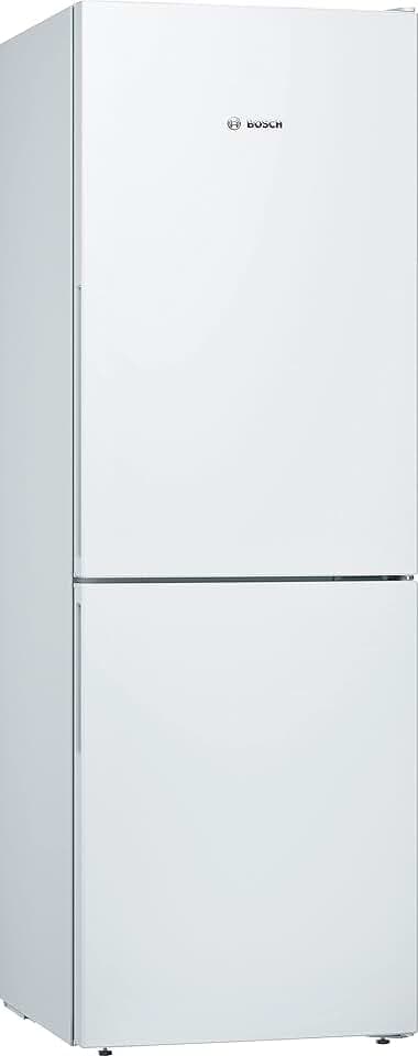 Bosch KGV33VWEAS, Série 4, Réfrigérateur congélateur, Pose libre, 176 x 60 cm, 195 L / 94 L, Blanc