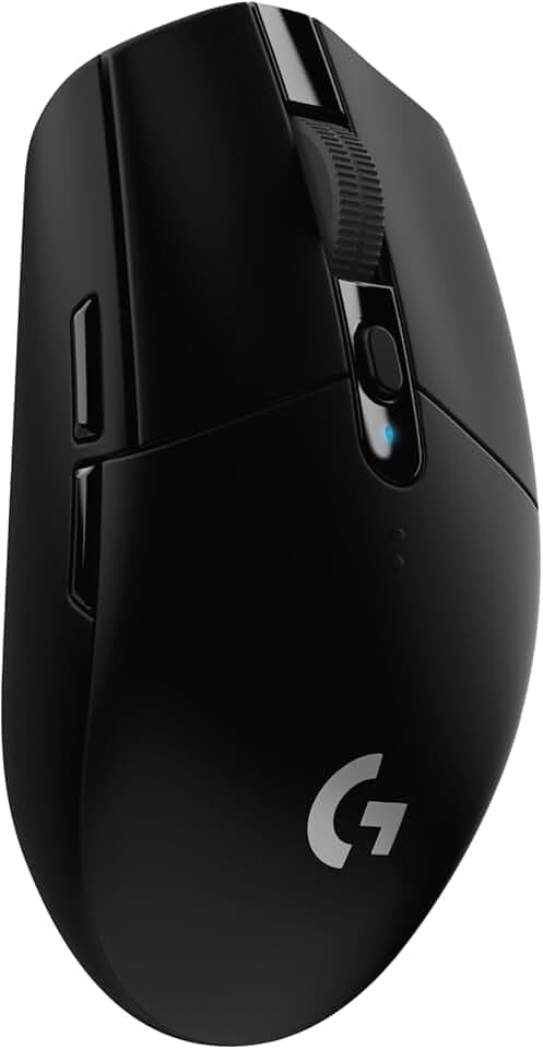 Logitech G G305 Souris Gamer sans Fil, Capteur Gaming HERO, 12 000 PPP, Ultra-Léger, 6 Boutons Programmables, Batterie Longue Durée, Mémoire Intégrée, Compatible avec PC/Mac - Noire