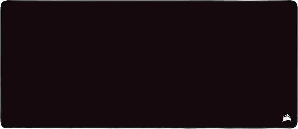 Corsair MM350 Pro Tapis de Souris Gaming – Élargi XL – Noir | (93cm x 40cm) Tissu Résistant aux Éclaboussures Premium, Textile Micro-Maille, Caoutchouc Épaisse 4 mm, Base Antidérapante