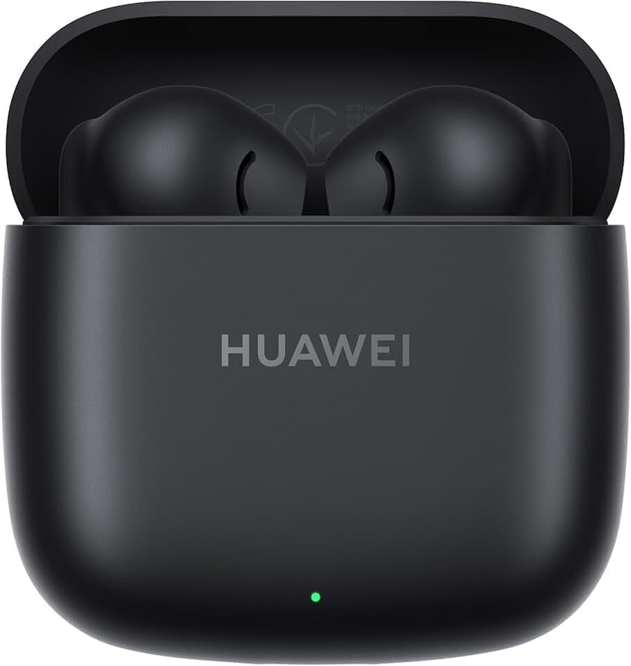 HUAWEI FreeBuds SE 2 écouteurs Bluetooth sans fill, Jusqu'à 40 Heures d'autonomie, Compact et Confortable à Prendre en Main, IP54, Charge Rapide, avec iOS, Android et Windows, Noir