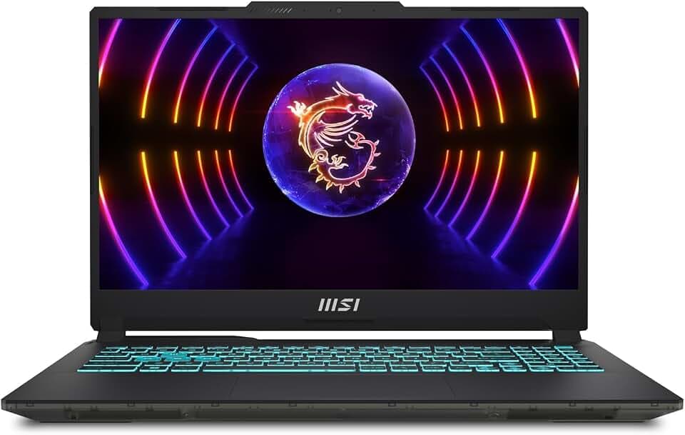 MSI Cyborg 15 A13VE-2092FR : I7-13620H – 16GB DDR5 – SSD 512GB – Nvidia RTX4050 6GB – 15’6 FHD 144Hz – Windows 11 Famille