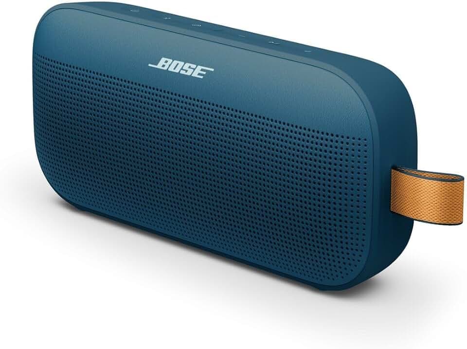 Bose SoundLink Flex (2e gén) Enceinte Bluetooth, Enceinte d’extérieur Ultra-Portable avec Son Haute fidélité, 12h d’autonomie, Enceinte résistante étanche à l’Eau et à la poussière, Bleu crépuscule