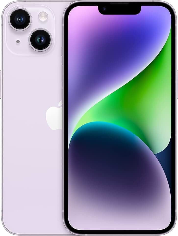 Apple iPhone 14, 128 Go, Mauve (Reconditionné)