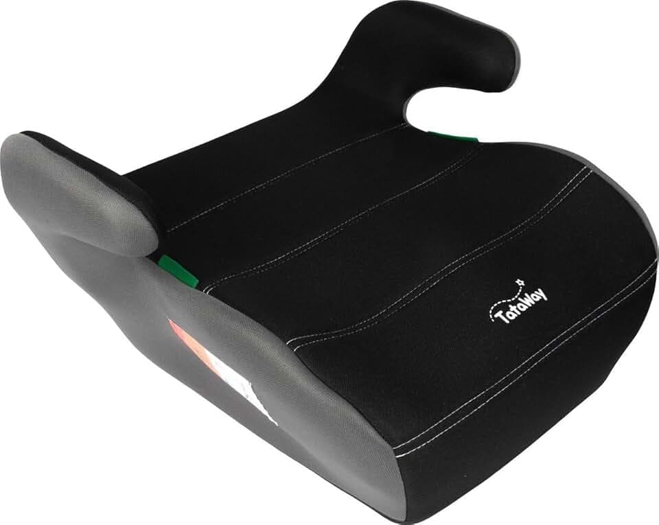 Siège De Dossier De Voiture Pour Bébé Noir I-Size ECE R129, Taille 126-150 Cm, 22-36 Kg, 6-12 Ans, Groupe 3, Léger Et Facile à Transporter, Amovible Et Lavable