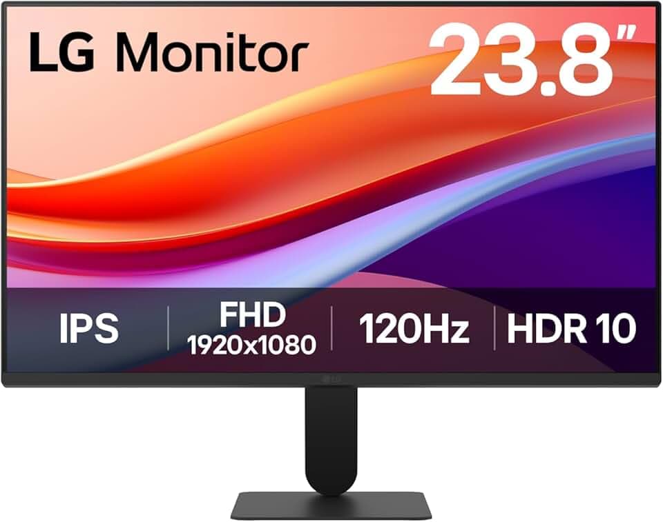 LG Moniteur 24U411A-B 24" IPS FHD 120Hz Noir