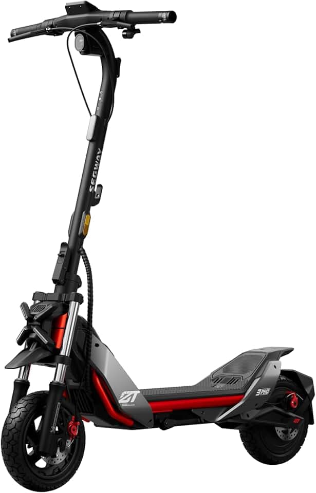 Segway ZT3 Pro E, Trottinette électrique, Vitesse maximale de 25 km/h, Autonomie de 70 km, Double système de freinage
