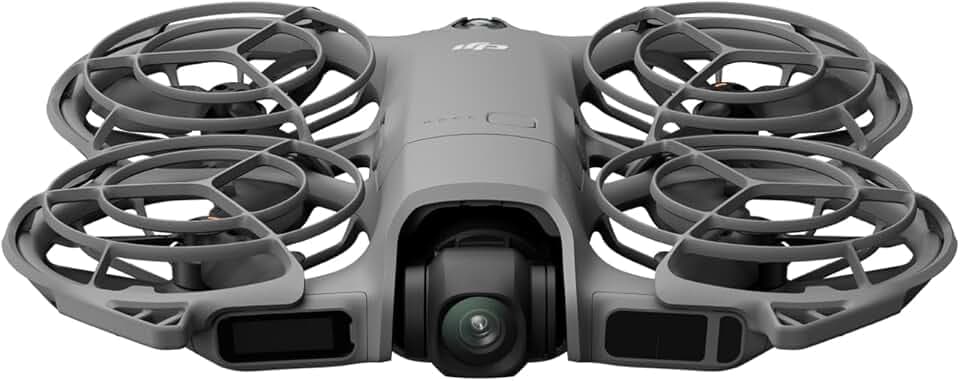 DJI Neo 2 (drone seul), drone 4K léger avec caméra | Décollage & atterrissage du creux de la main, dontrôle gestuel, ActiveTrack, détection obstacles omnidirectionnelle