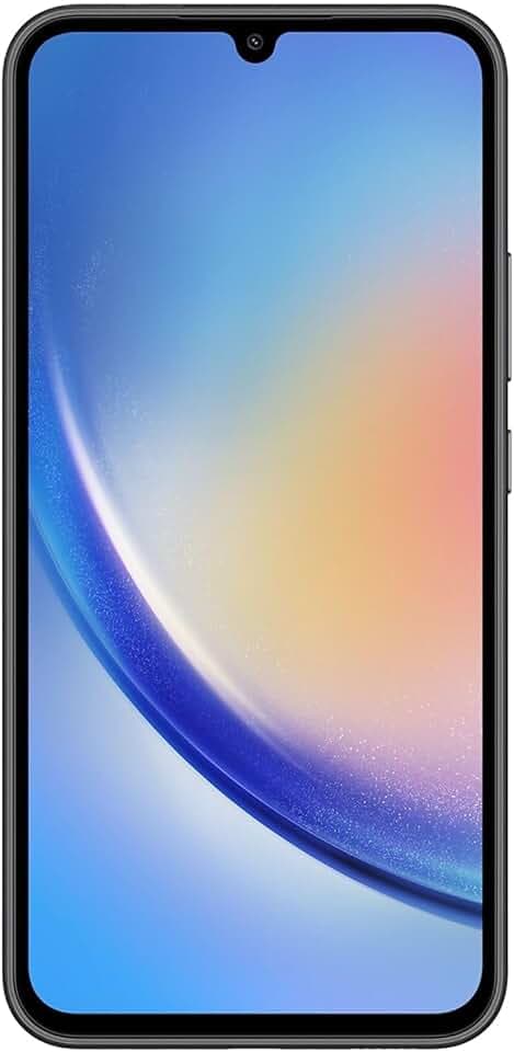 Samsung Galaxy A34 5G 128GB Awesome Graphite 16,65cm (6,6") Super AMOLED Display, Android 13, 48MP Triple-Kamera (Reconditionné)