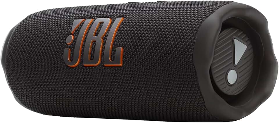 JBL Flip 7, Enceinte Bluetooth Portable sans Fil, Étanche, Noir | Bluetooth 5.4, 16 Heures d’autonomie, Étanche IP68, Son JBL Pro avec IA Boost, Connexion Multi-enceintes Auracast TUV Rheinland Recycled Material Verified