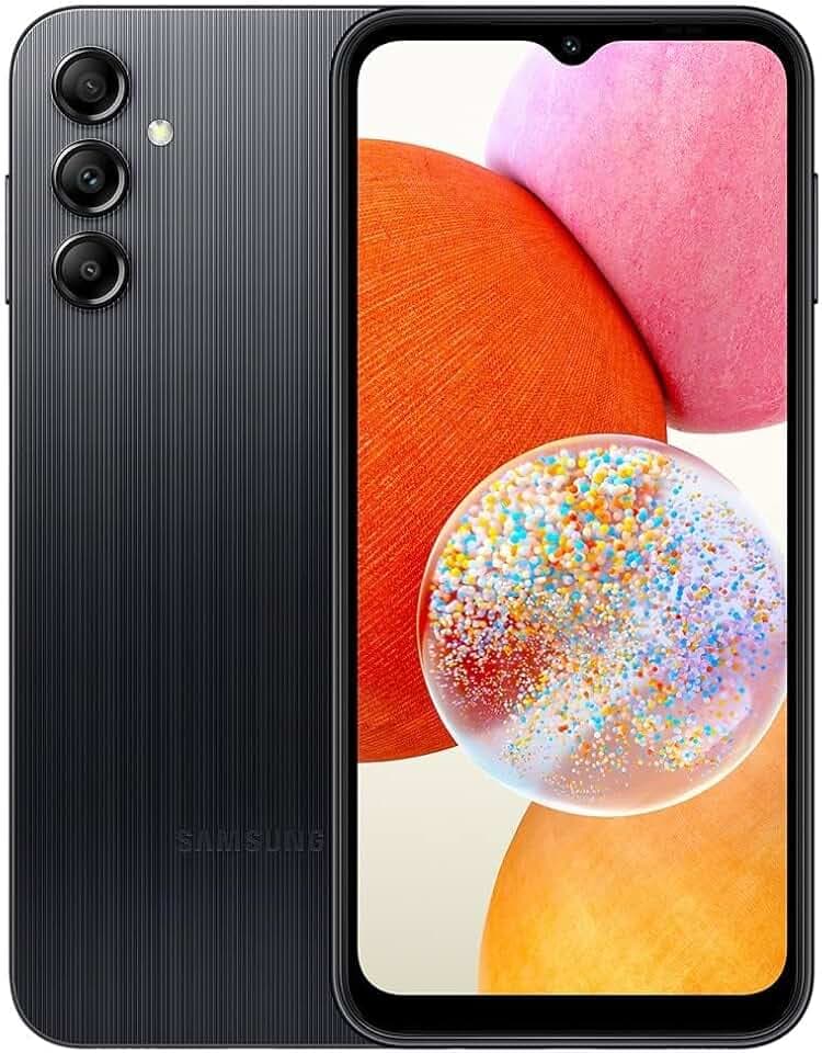 SAMSUNG - SMARTPHONE Galaxy A14 5G Black 6.6IN 4GB 64GB Android 13 (Reconditionné)