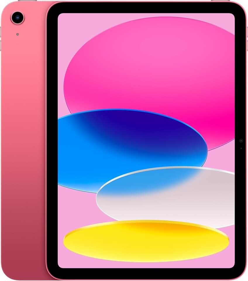 Apple iPad avec Puce A16 : Écran Liquid Retina 11 Pouces, 128 Go, Wi-FI 6, caméras Avant/arrière 12 Mpx, Touch ID, autonomie d’Une journée – Rose