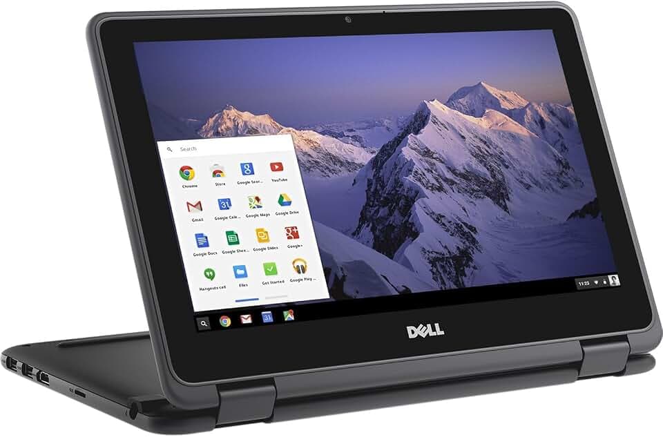 2019 Dell Chromebook 11 3100 avec Intel Celeron N4020 (11,6-pouces, 4 Go RAM, 32 Go SSD) (QWERTY Anglais) (Reconditionné)
