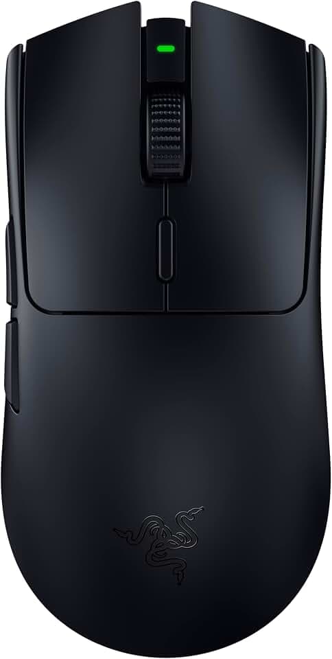 Razer Viper V3 HyperSpeed - Souris sans fil pour l’Esport - Capteur optique 30K Focus Pro (Jusqu’à 280 Heures d’Autonomie, Switches Mécaniques de 2e gen, Polling Rate Réel de 4000 Hz) Noir ECOLOGO