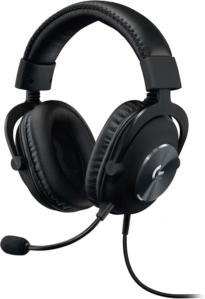 Logitech G Pro X Casque filaire gamer Over-Ear avec Micro BLUE VO!CE, DTS Headphone:X 2.0, Transducteurs PRO-G 50mm, Son Surround 7.1 pour Gaming Esport, PC/PS/Xbox/Nintendo Switch - Noir